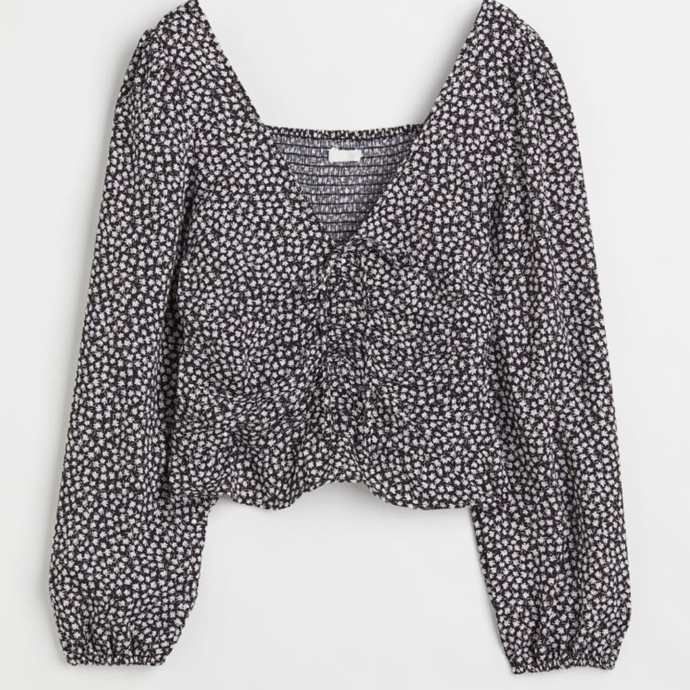 H&M floral blouse
